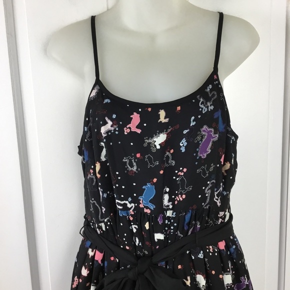 Erin Fetherston Mini Dress Spaghetti Strap Babydoll Y2K EUC - Picture 3 of 9